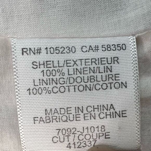 Joie Blazer Jacket Womens Size 2 Black Grey 100% Linen Capsule Corporate Career - Picture 5 of 7